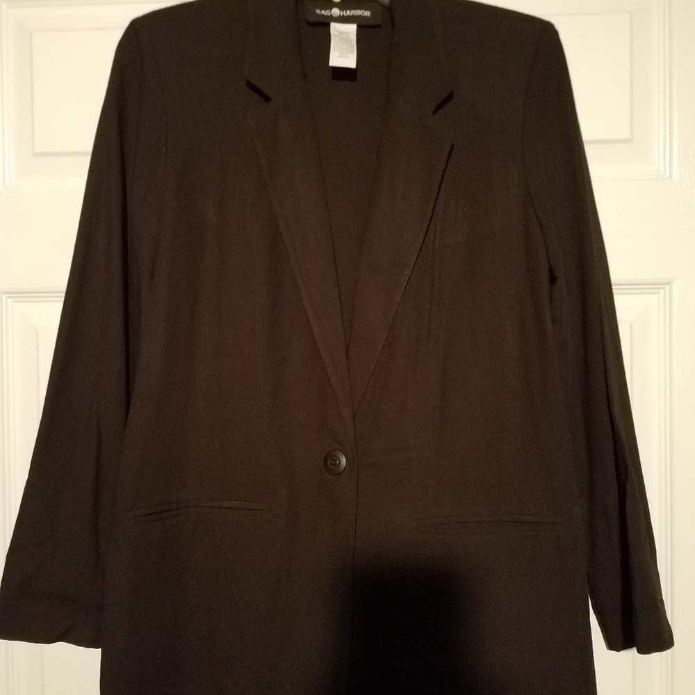 Sag Harbor Black Blazer